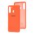 Чохол для Samsung Galaxy A21 (A215) Silicone Full помаранчевий 1385515