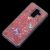 Чохол для Samsung Galaxy A6+ 2018 (A605) Блиск вода червоний "колібрі" 1387754