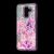 Чохол для Samsung Galaxy A6+ 2018 (A605) вода рожевий "рожево-фіолетові квіти" 1387764
