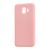 Чохол для Samsung Galaxy J4 2018 (J400) Silicone cover рожевий 1392219
