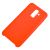 Чохол для Samsung Galaxy J8 (J810) Silicone помаранчевий 1392988
