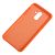 Чохол для Samsung Galaxy J8 (J810) Silicone помаранчевий 1392989