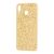 Чохол для Samsung Galaxy M20 (M205) Shining sparkles з блискітками золотистий 1393567