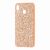 Чохол для Samsung Galaxy M20 (M205) Shining sparkles з блискітками рожево-золотистий 1393575