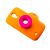 Чохол для Samsung i9500 Galaxy S4 Toy Camera помаранчевий 1393764