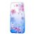 Чохол для Xiaomi Redmi Note 6 Pro Glamour ambre синій "квіти" 1397869