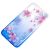 Чохол для Xiaomi Redmi Note 6 Pro Glamour ambre синій "квіти" 1397868