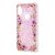 Чохол для Xiaomi Redmi Note 6 Pro блискітки вода світло-рожевий "квіти" 1398062