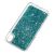 Чохол для iPhone Xr блискітки вода New зелений "аркуш" 1413765