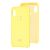 Чохол для Xiaomi Redmi Note 6 Pro Silky Soft Touch "лимонний" 1434693
