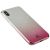 Чохол для iPhone Xs Max Swaro glass сріблясто-малиновий 1449420