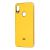 Чохол для Xiaomi Redmi 7 Silicone case (TPU) жовтий 1488935
