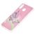 Чохол для Samsung Galaxy M20 (M205) силікон + popsocket рожевий "єдиноріг" 1494850