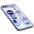 Чохол для iPhone 7 Plus / 8 Plus Picture shadow matte космонавт сіро-фіолетовий 1506582