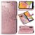Чохол книжка для Samsung Galaxy A01 (A015) "Art з візитницею" рожевий 1510561