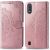 Чохол книжка для Samsung Galaxy A01 (A015) "Art з візитницею" рожевий 1510558