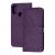 Чохол книжка для Samsung Galaxy M21 / M30s "Art з візитівкою" фіолетовий 1510832