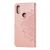 Чохол книжка для Xiaomi Redmi 7 "Art з візитівкою" рожевий 1511655
