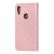 Чохол книжка для Xiaomi Redmi Note 7 / 7 Pro "Art з візитівкою" рожевий 1511890