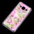 Чохол для Samsung Galaxy J3 2016 (J320) Flowers Confetti "рожеві квіти" 1513253
