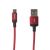 Кабель USB Hoco X14 Times Speed microUSB 1m красно-черный 1516329