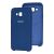 Чохол для Samsung Galaxy J7 (J700) Silky Soft Touch синій 1518690