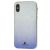 Чохол для iPhone X / Xs Swaro glass сріблясто-синій 1524700