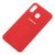 Чохол для Samsung Galaxy A20/A30 Silicone cover червоний 1534765