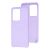 Чохол для Samsung Galaxy S20 Ultra (G988) Silky Soft Touch "світло-фіолетовий" 1549439