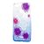 Чохол для Xiaomi Redmi 6 Glamour ambre фіолетові "квіти" 1552759