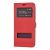 Чохол книжка для Xiaomi Mi 8 Lite Rock із двома вікнами червоний 1557726