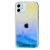 Чохол для iPhone 11 Gcase star whispen GRD блискітки вода блакитний 1570572