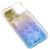 Чохол для iPhone 11 Gcase star whispen GRD блискітки вода блакитний 1570572