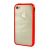 Бампер для iPhone 4 SZLF помаранчевий 1572956