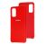 Чохол для Samsung Galaxy S20 (G980) Silky Soft Touch "червоний" 1583081