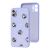 Чохол для iPhone 11 Wave Fancy haski / light purple 1588084