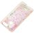 Чохол для Xiaomi Redmi 6 Блискучі вода світло-рожевий "квітучі куточки" 1592984