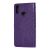 Чохол книжка для Samsung Galaxy A10s (A107) "Art з візитницею" фіолетовий 1596301