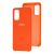 Чохол для Samsung Galaxy S20 (G980) Silky Soft Touch "помаранчевий" 1698396
