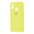 Чохол Huawei P Smart Plus Silky Soft Touch лимонний 1703806