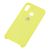 Чохол Huawei P Smart Plus Silky Soft Touch лимонний 1703807