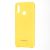 Чохол Huawei P Smart Plus Silky Soft Touch "жовтий" 1711201