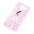 Чохол для Samsung Galaxy J4 2018 (J400) вода світло-рожевий "дівчина в білій сукні" 1724698