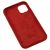 Чохол для iPhone 11 Alcantara 360 червоний 1725054
