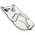 Чохол 3D для iPhone X / Xs Cat Fakk Ripndip білий 1746735