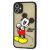 Чохол для iPhone 11 Picture shadow matte Mickey Mouse чорний 1746655