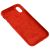 Чохол для iPhone X/Xs Alcantara 360 червоний 1760789
