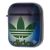 Чохол для AirPods Young Style Cannabis adidas 1768023