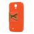 Чохол LV для Samsung Galaxy i9500 S4 помаранчевий 1801927