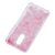 Чохол для Xiaomi Redmi 5 Plus Блискучі вода світло-рожевий "рожеві квіти" 1807354